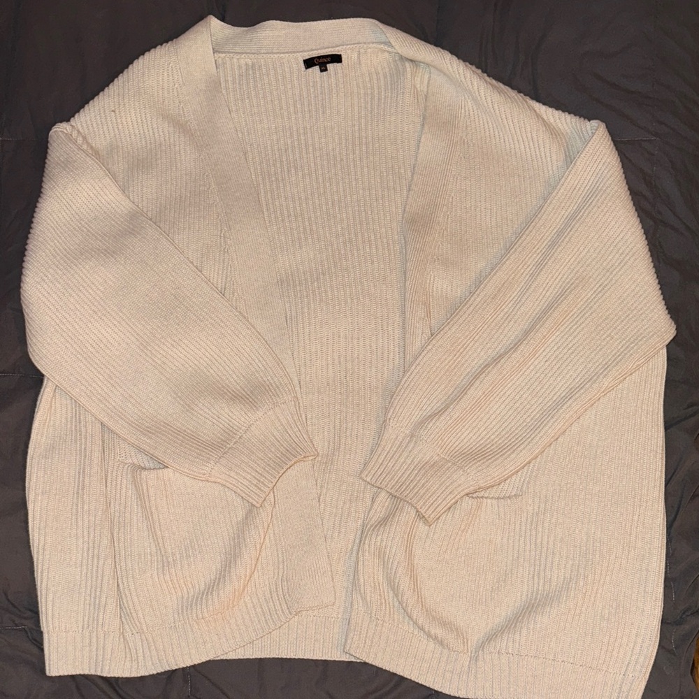 Quince Cream Knit Sweater